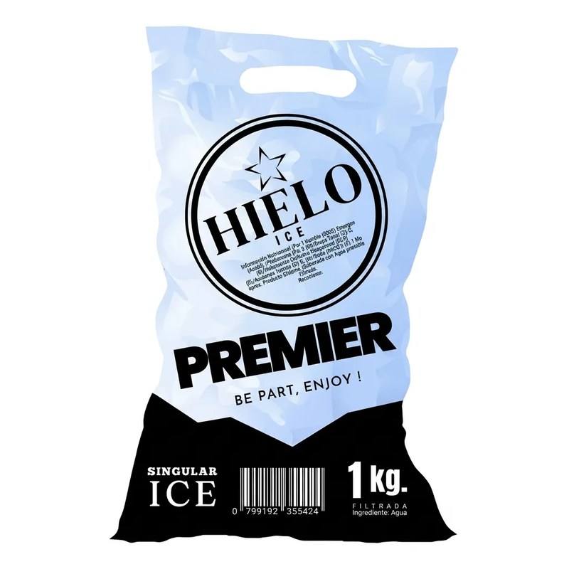 Bolsa de hielo 1 kg