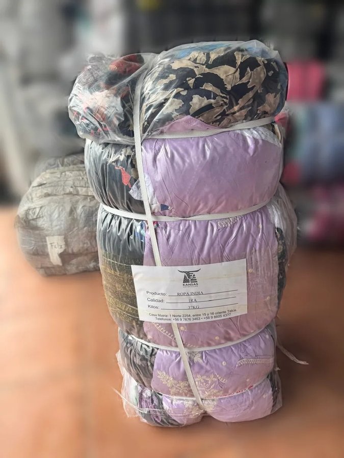 Ropa india, primera 37 kilos