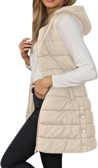 Parkas unisex sin mangas, primera premium 45 kilos