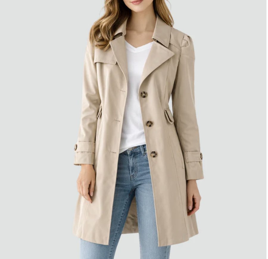 Abrigo trench, primera premium 45 kilos